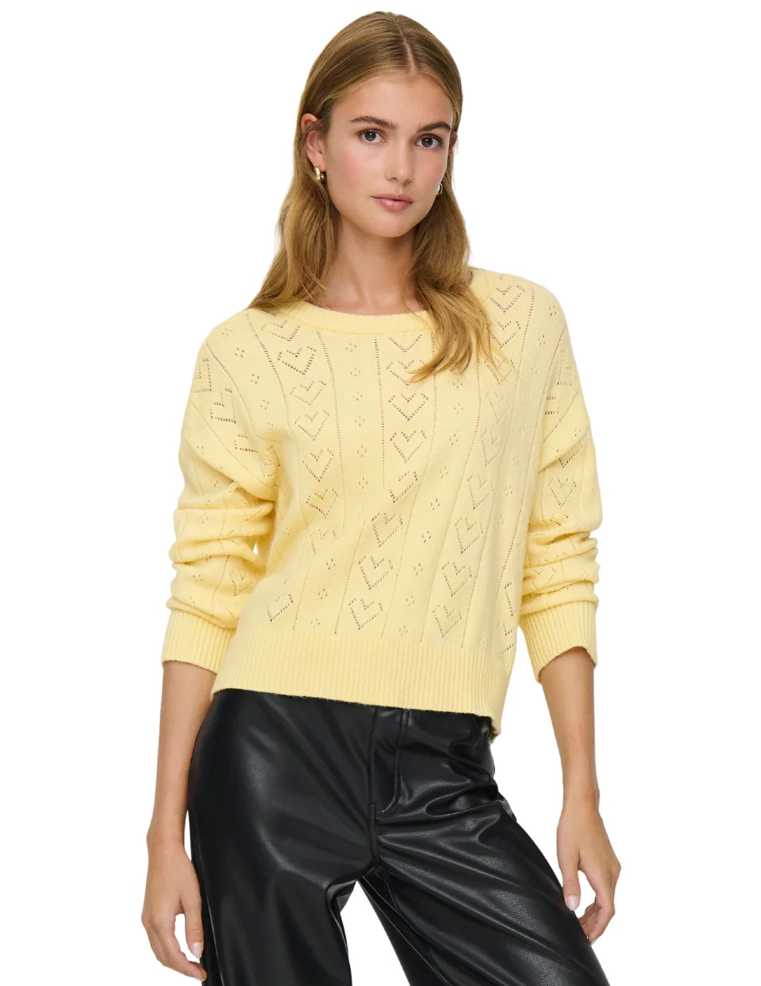 Jersey Corazones ONLY Isa Amarillo | Bicos de Fío