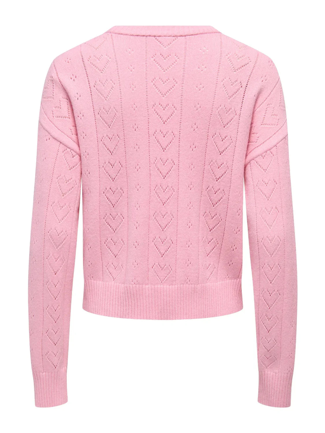 Jersey Corazones ONLY Isa Rosa | Bicos de Fío