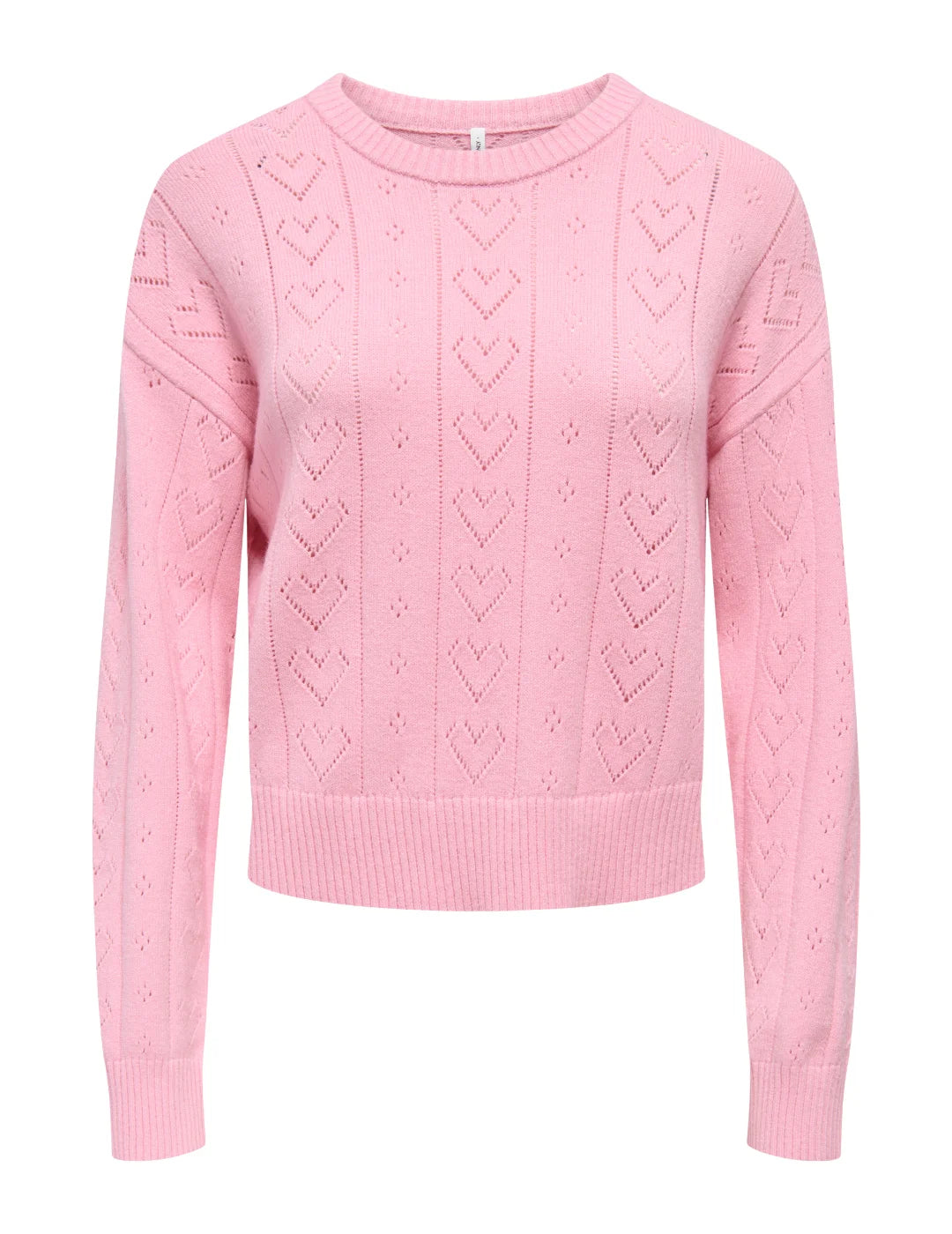 Jersey Corazones ONLY Isa Rosa | Bicos de Fío