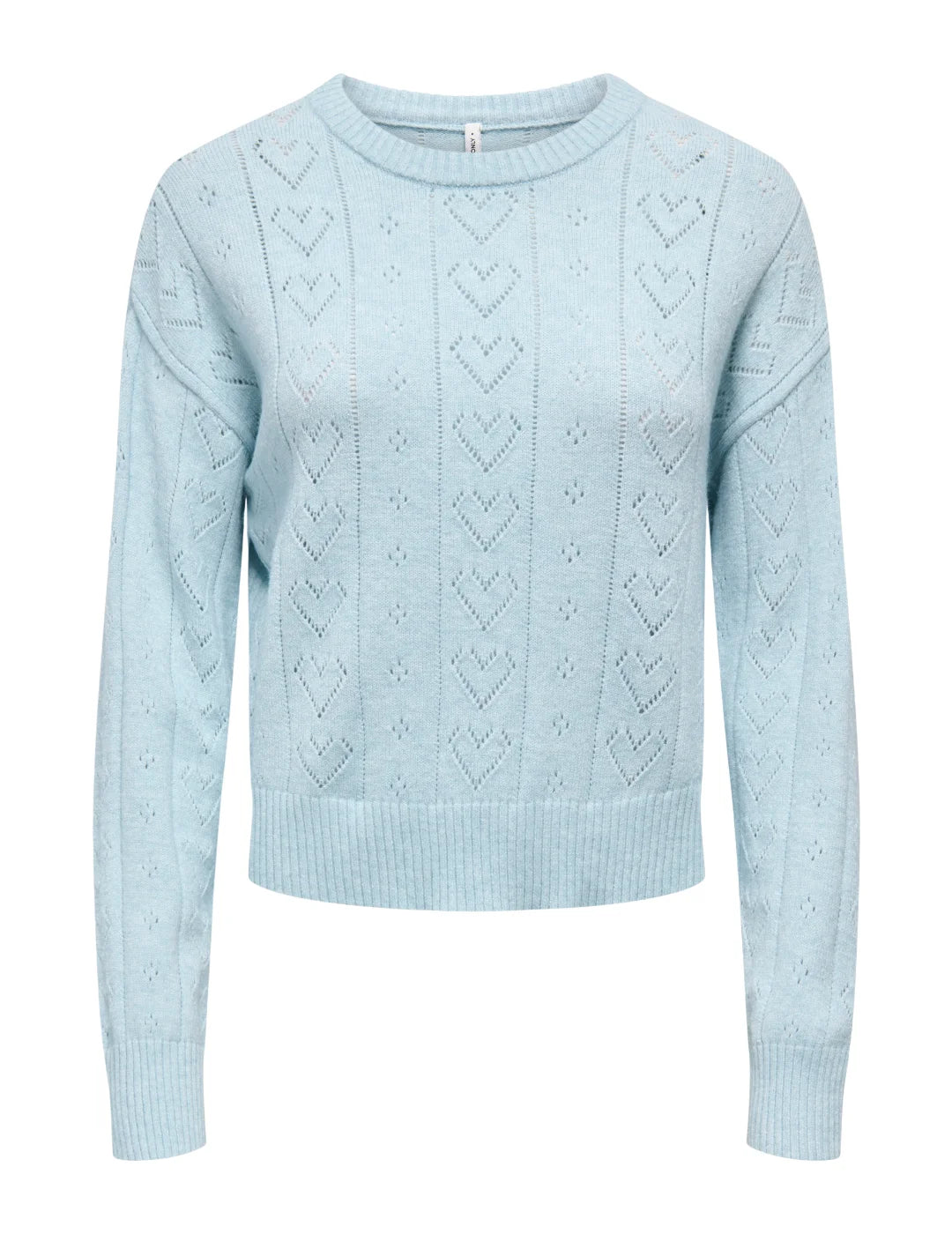 Jersey Corazones ONLY Isa Azul | Bicos de Fío