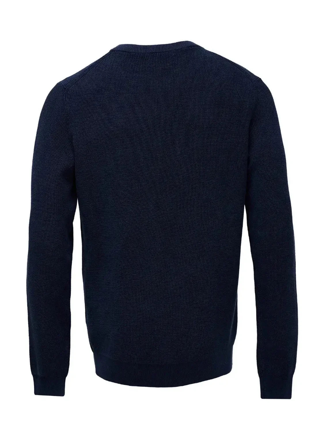 Jersey Punto Franja Salsa Jeans Azul Marino | Bicos de Fío