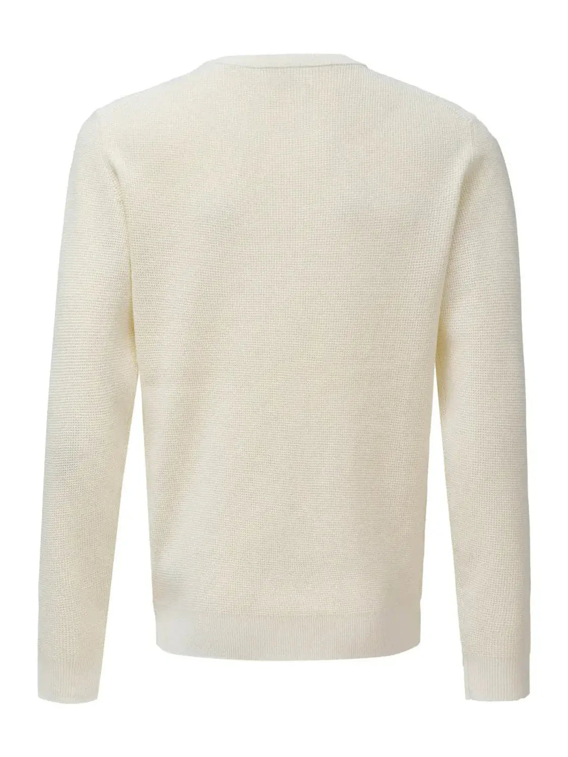 Jersey Punto Franja Salsa Jeans Crudo | Bicos de Fío