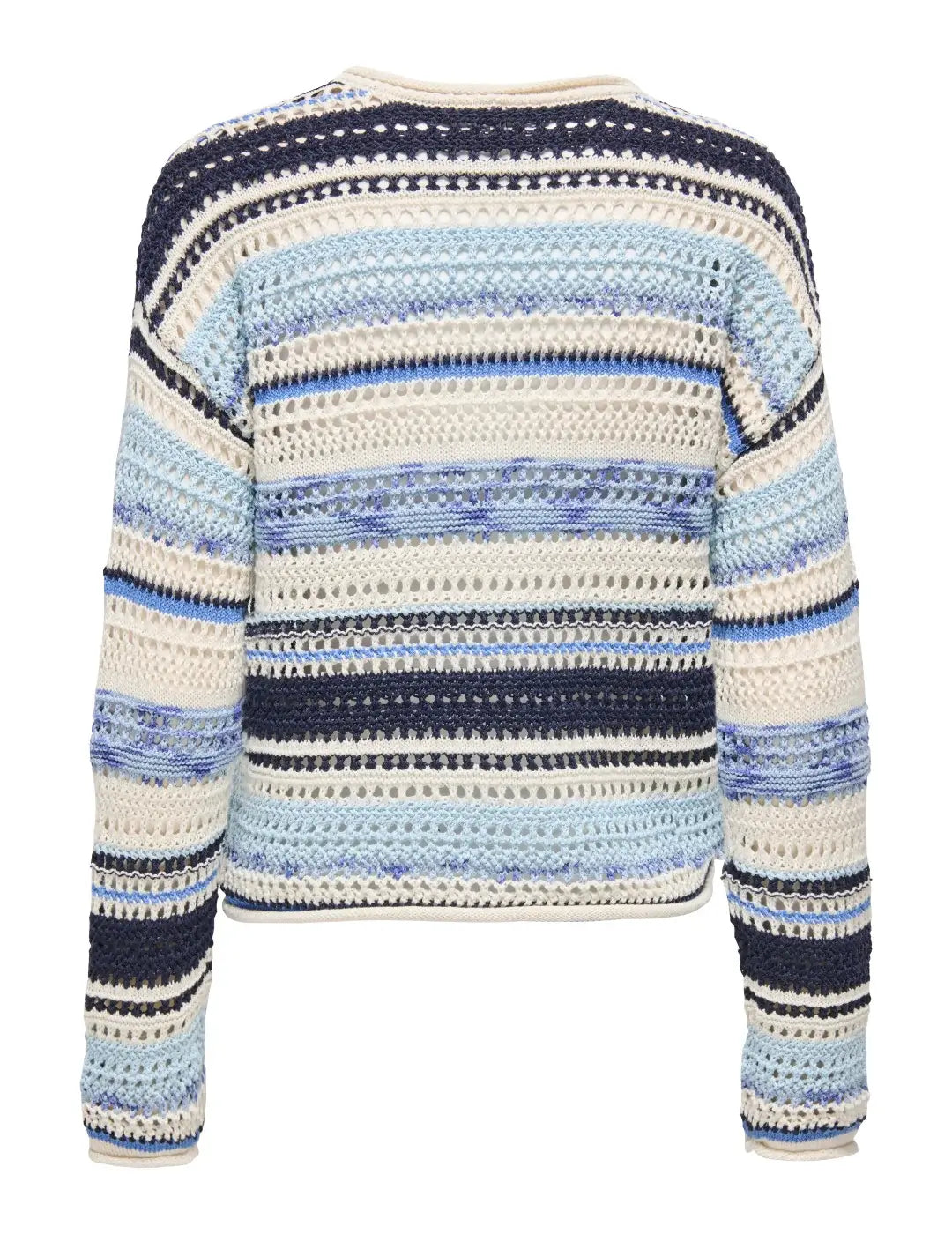 Jersey Rayas ONLY Amelie Azul | Bicos de Fío