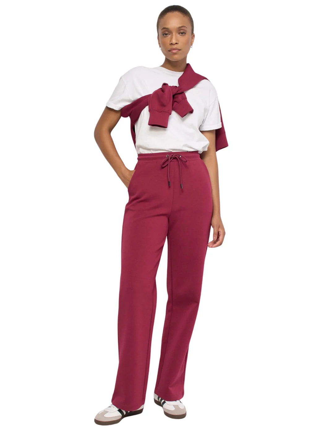 Jogger Salsa Jeans Granate | Bicos de Fío