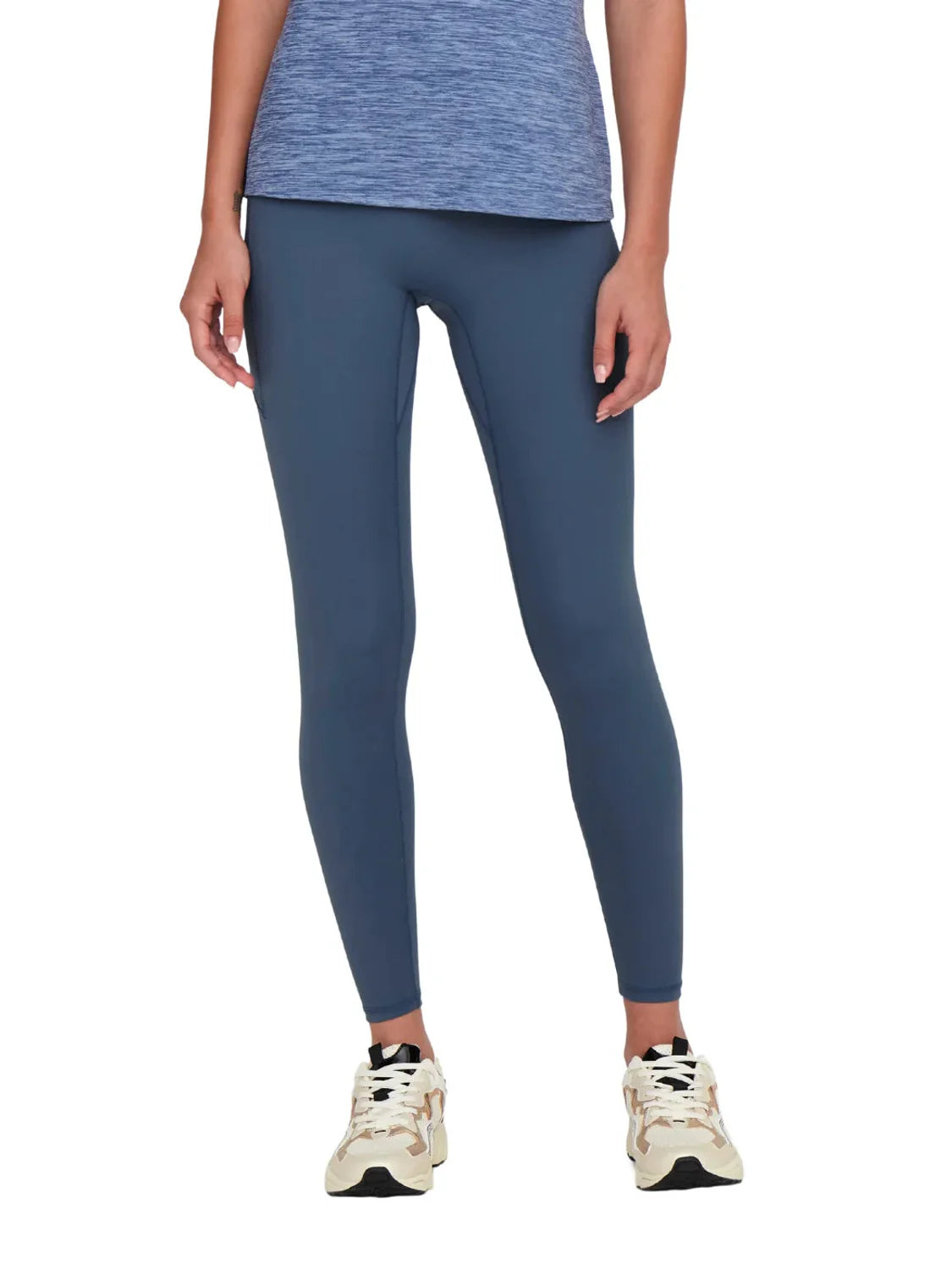 Leggings Deportivos ONLY PLAY Jam Azul | Bicos de Fío