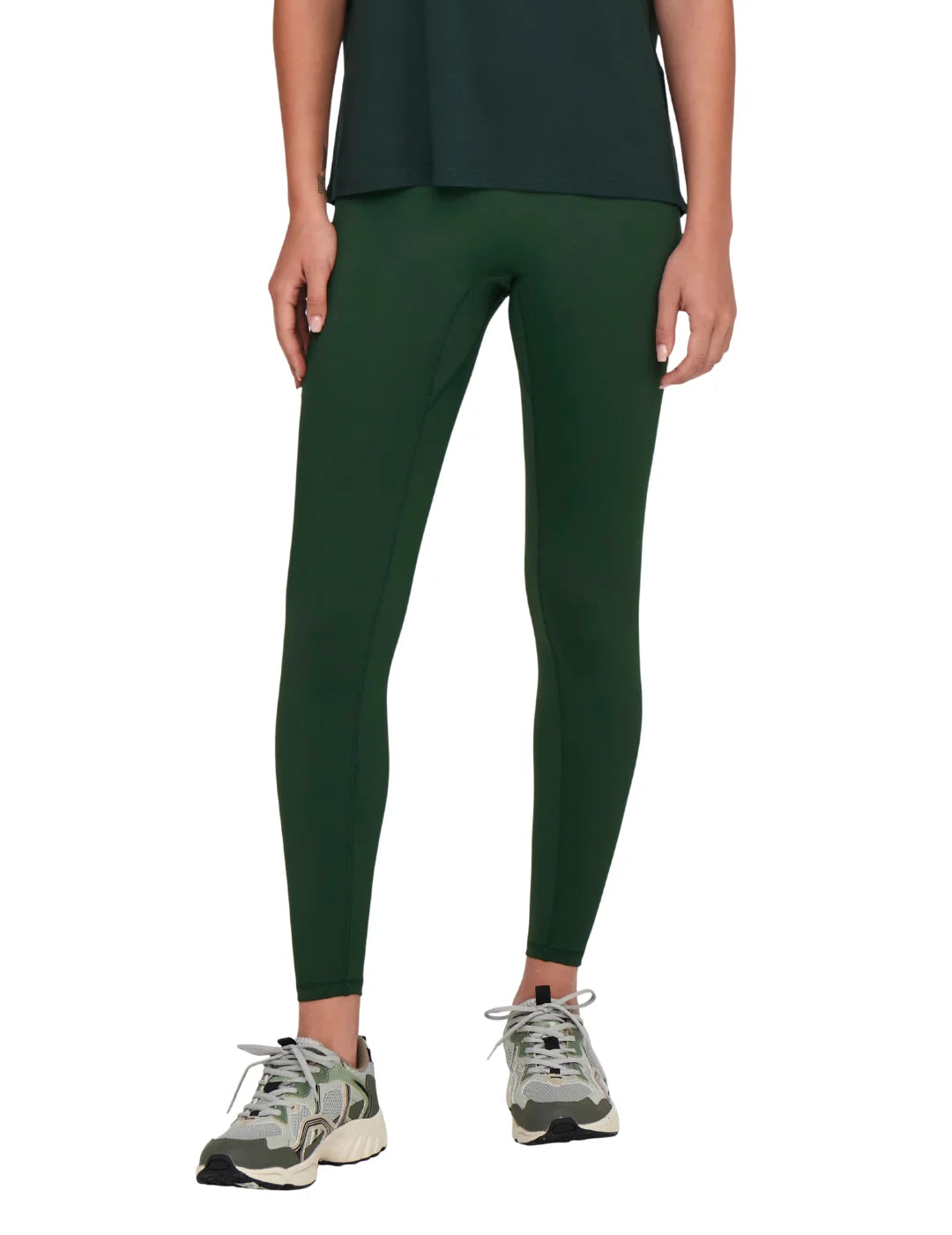 Leggings Deportivos ONLY PLAY Jam Sana Verde | Bicos de Fío