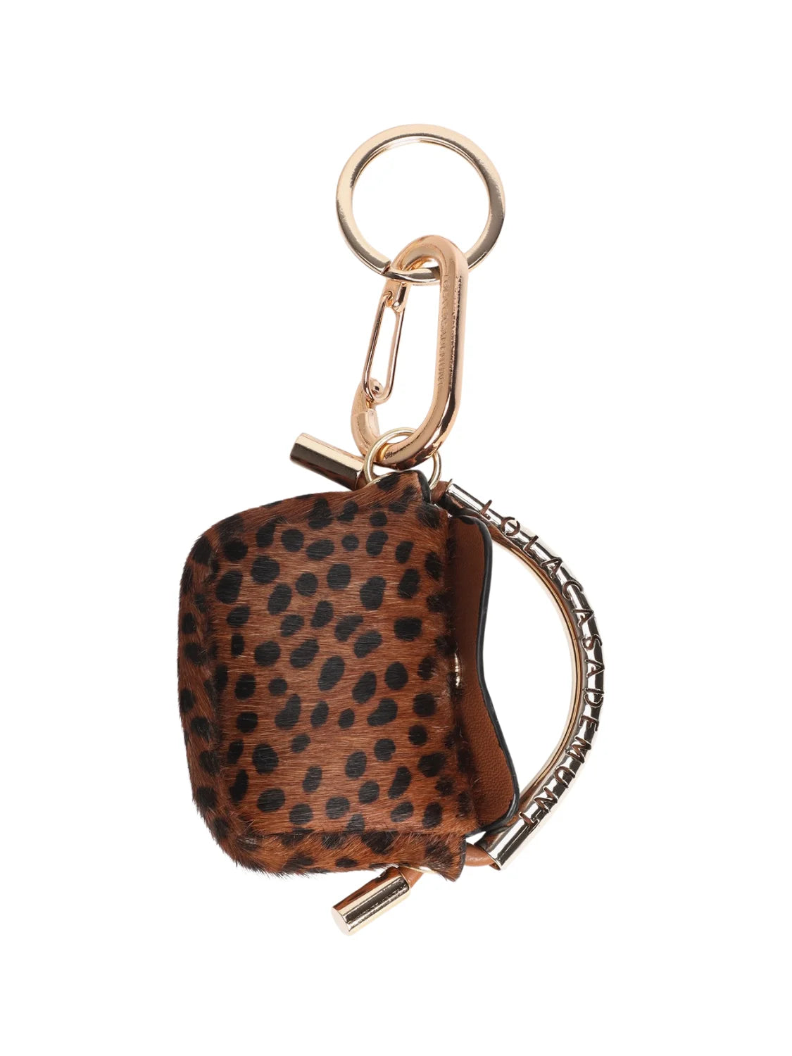Llavero Mini Bolstito Lola Casademunt Animal Print | Bicos de Fío
