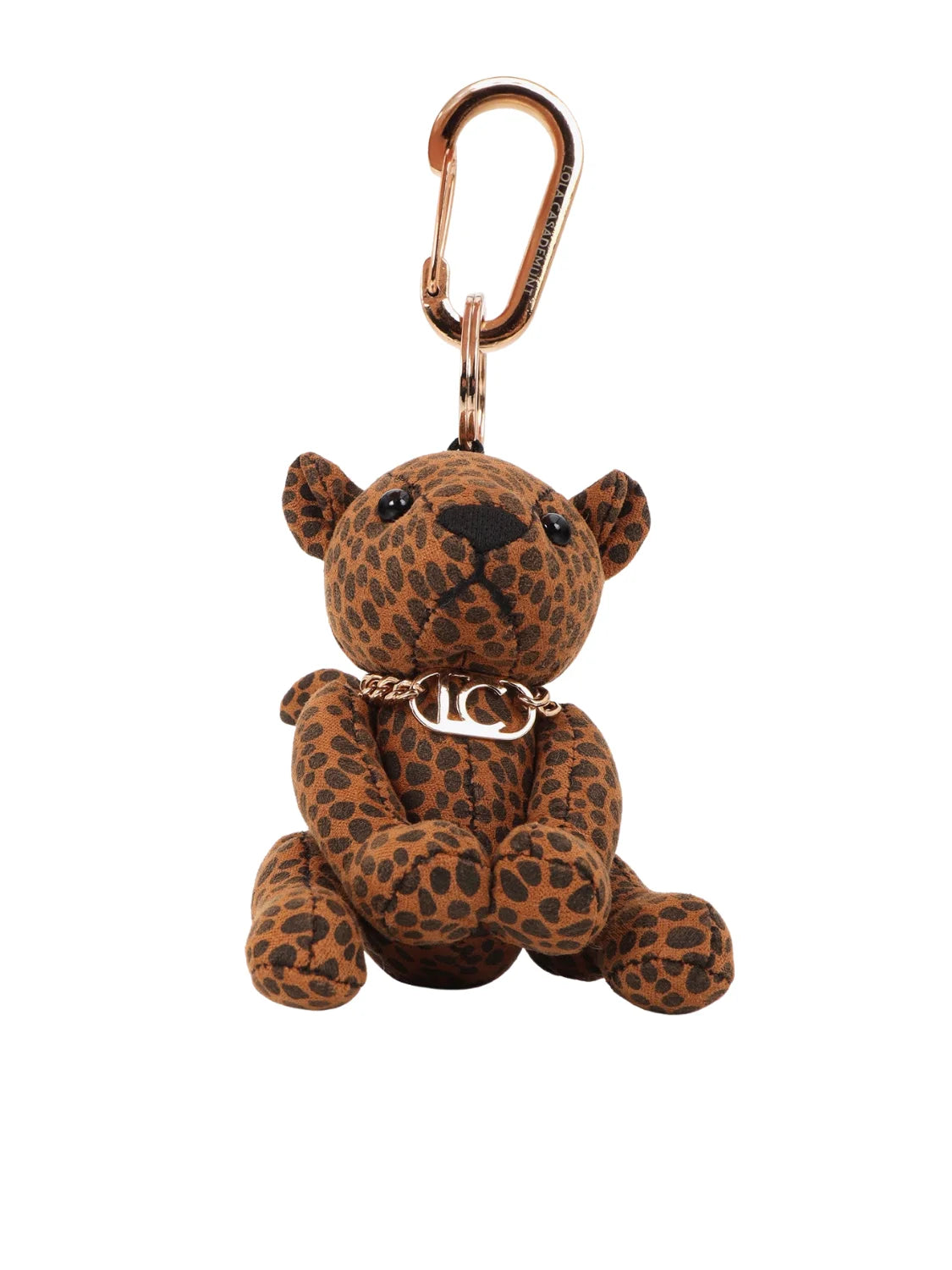 Llavero Muñeco Leopardo Lola Casademunt Marrón | Bicos de Fío