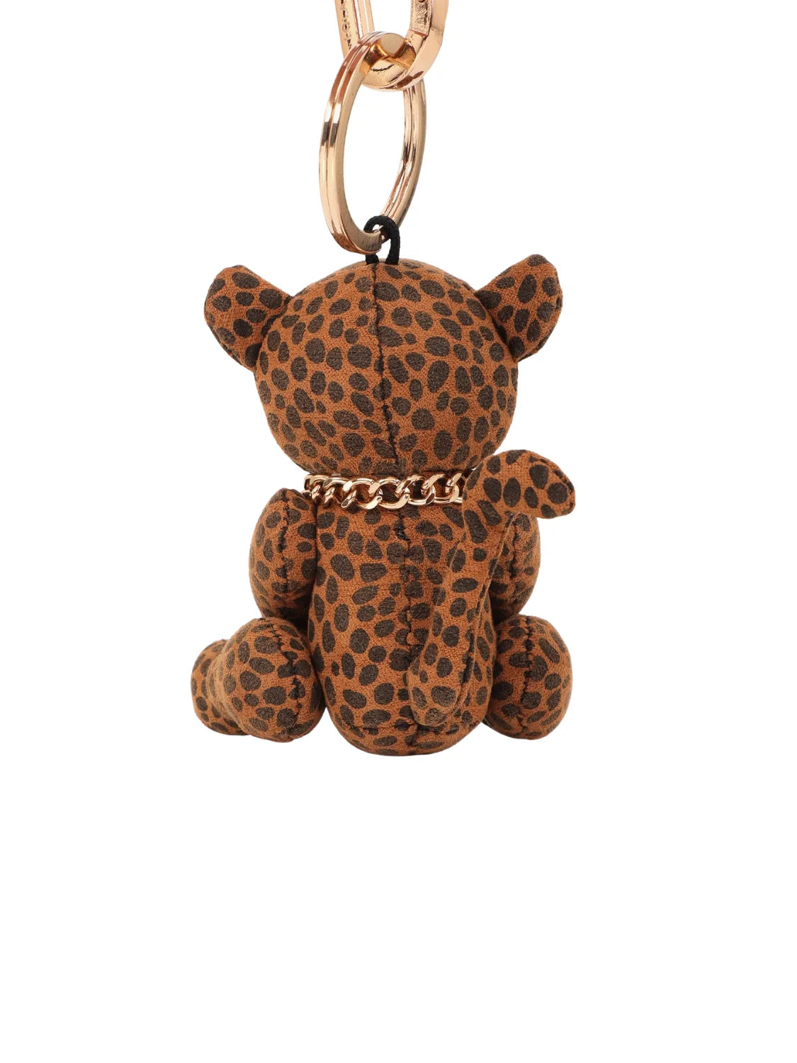 Llavero Muñeco Leopardo Lola Casademunt Marrón | Bicos de Fío