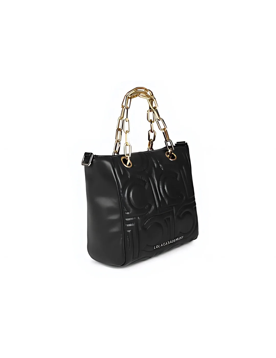 Shopper Lola Casademunt Mix Cadena Negro | Bicos de Fío