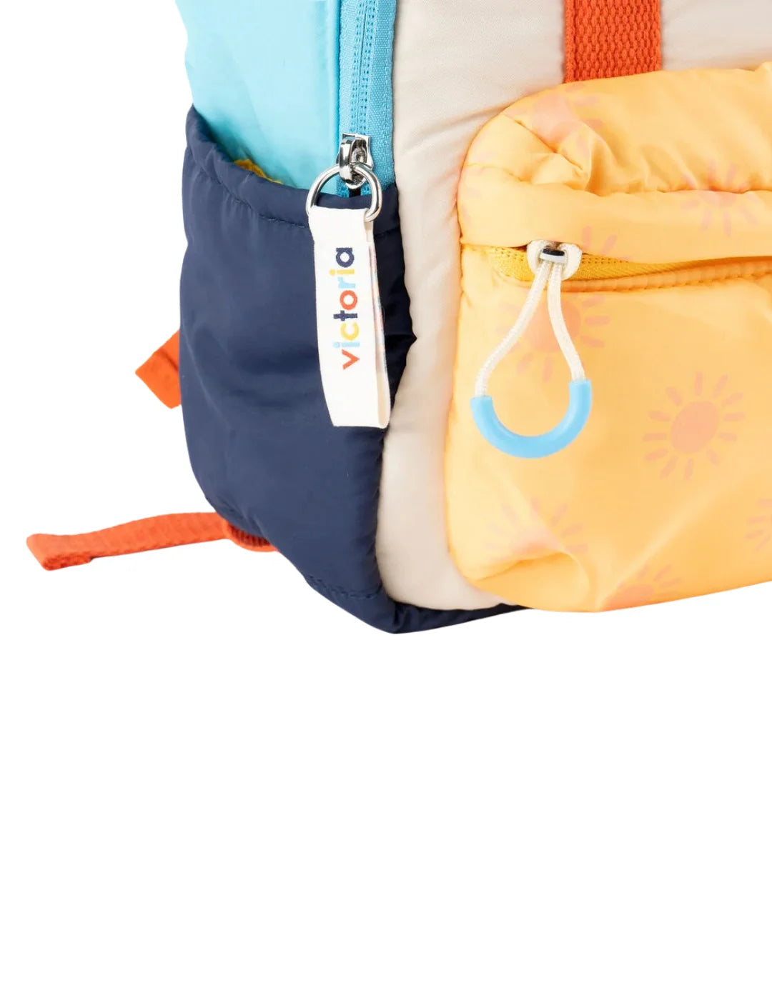 Mochila Infantil Victoria Love Azul Marino | Bicos de Fío