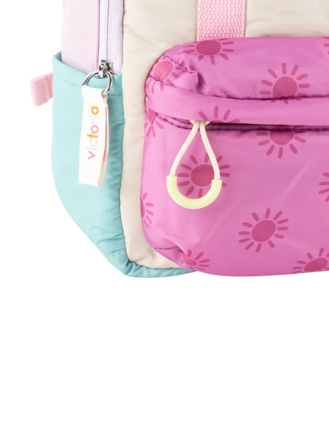 Mochila Infantil Victoria Love Rosa | Bicos de Fío