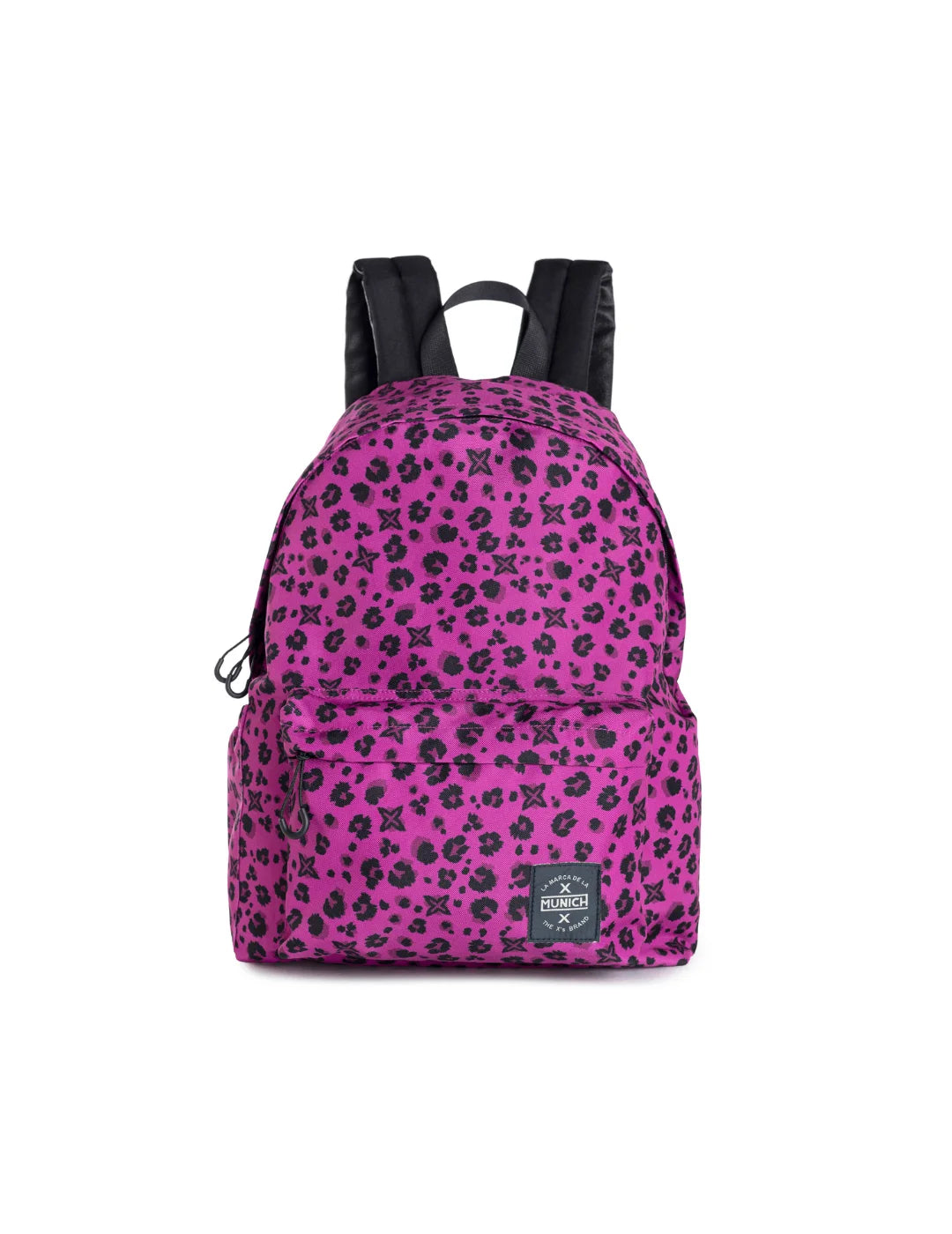 Mochila Munich Fun BTS Animal Print Fuchsia