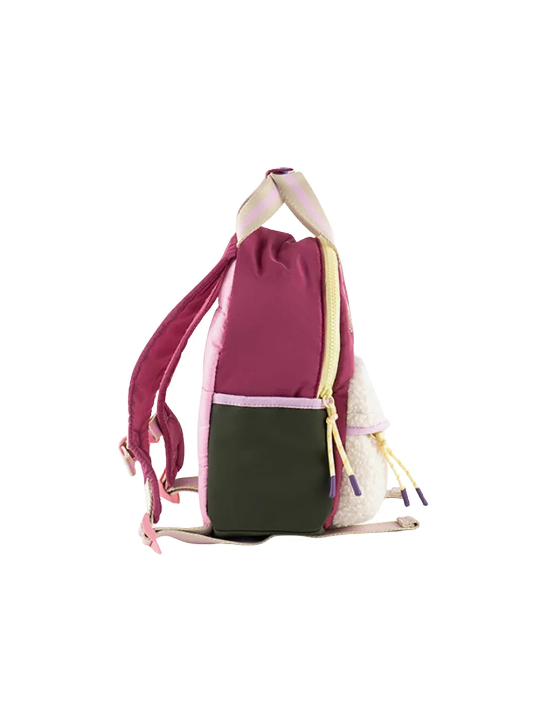 Mochila Infantil Victoria Nylon Rosa | Bicos de Fío