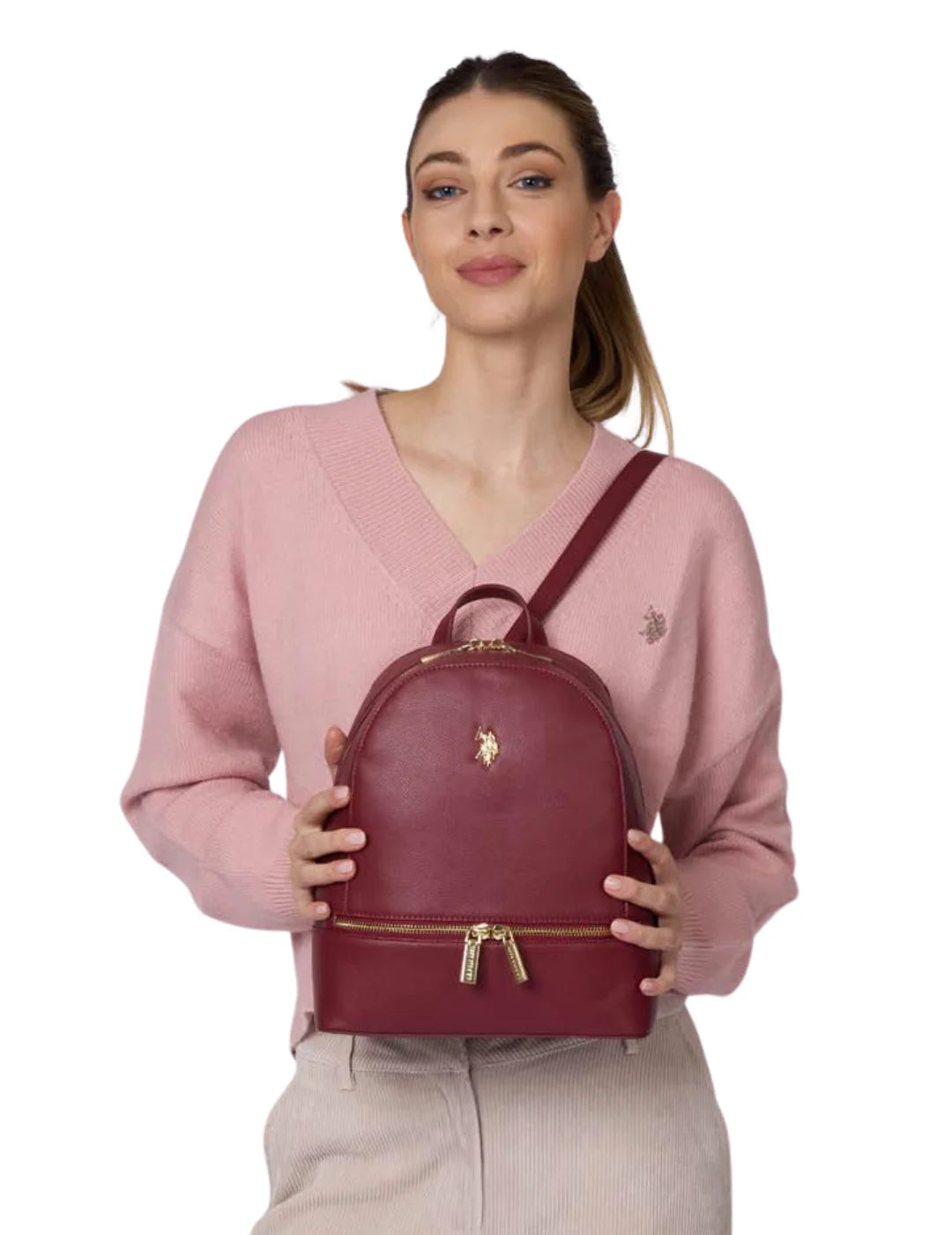 Mochila US Polo Assn Jones Wine | Bicos de Fío