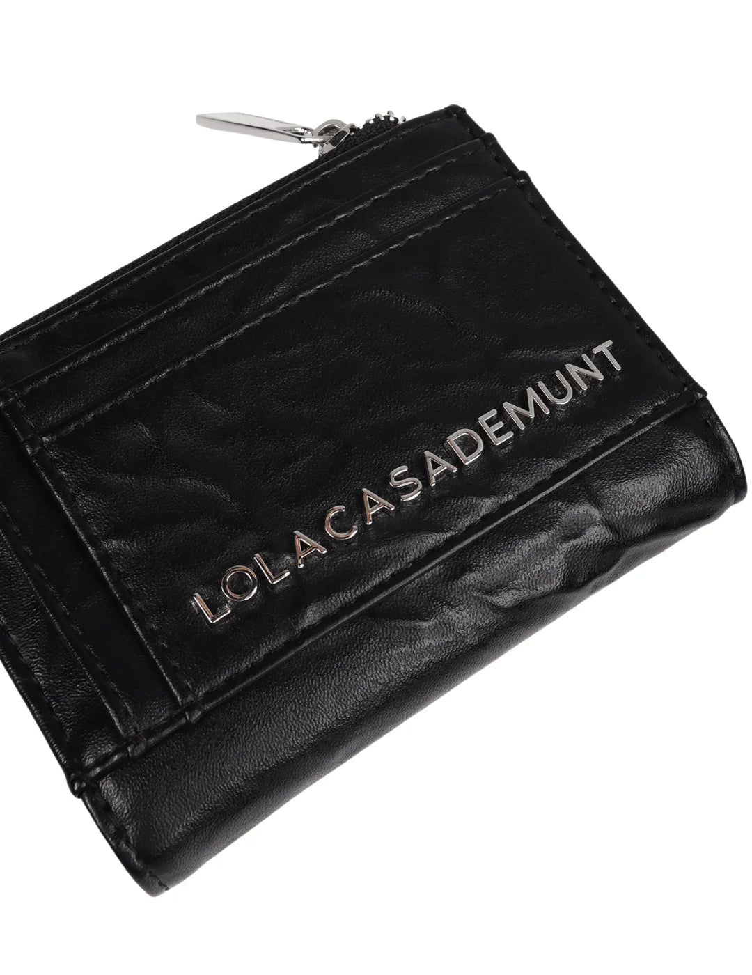 Monedero Tachas Lola Casademunt Negro