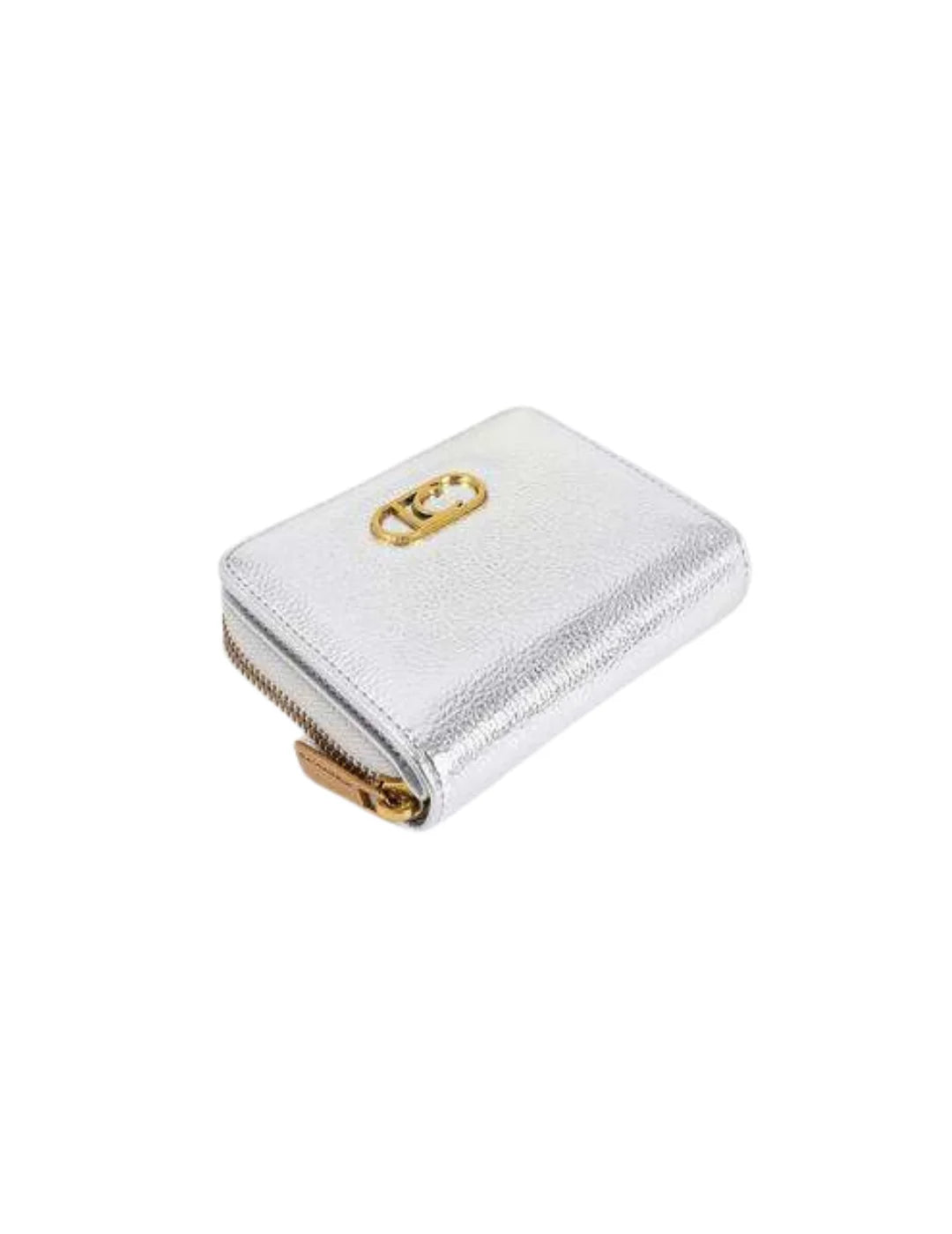 Monedero Metalizado Lola Casademunt Plata | Bicos de Fío