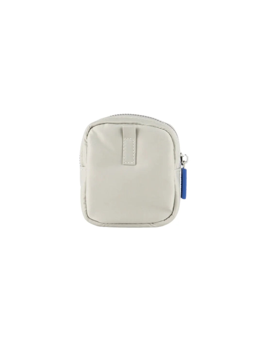 Monedero Nylon Victoria Plateado | Bicos de Fío