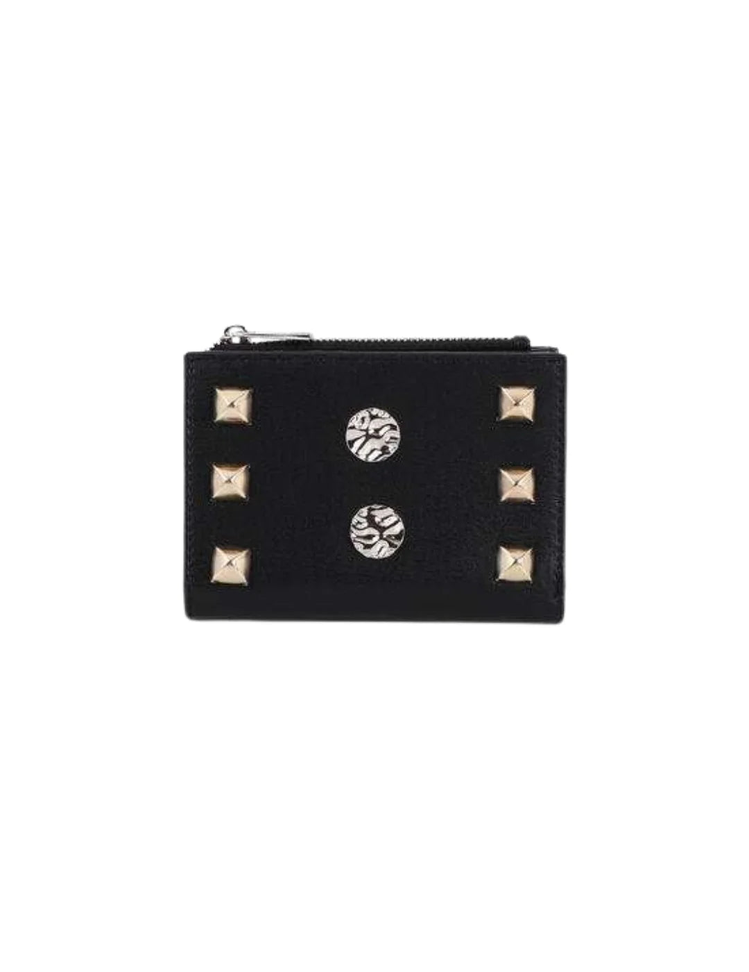 Monedero Tachas Doradas Lola Casademunt Negro | Bicos de Fío