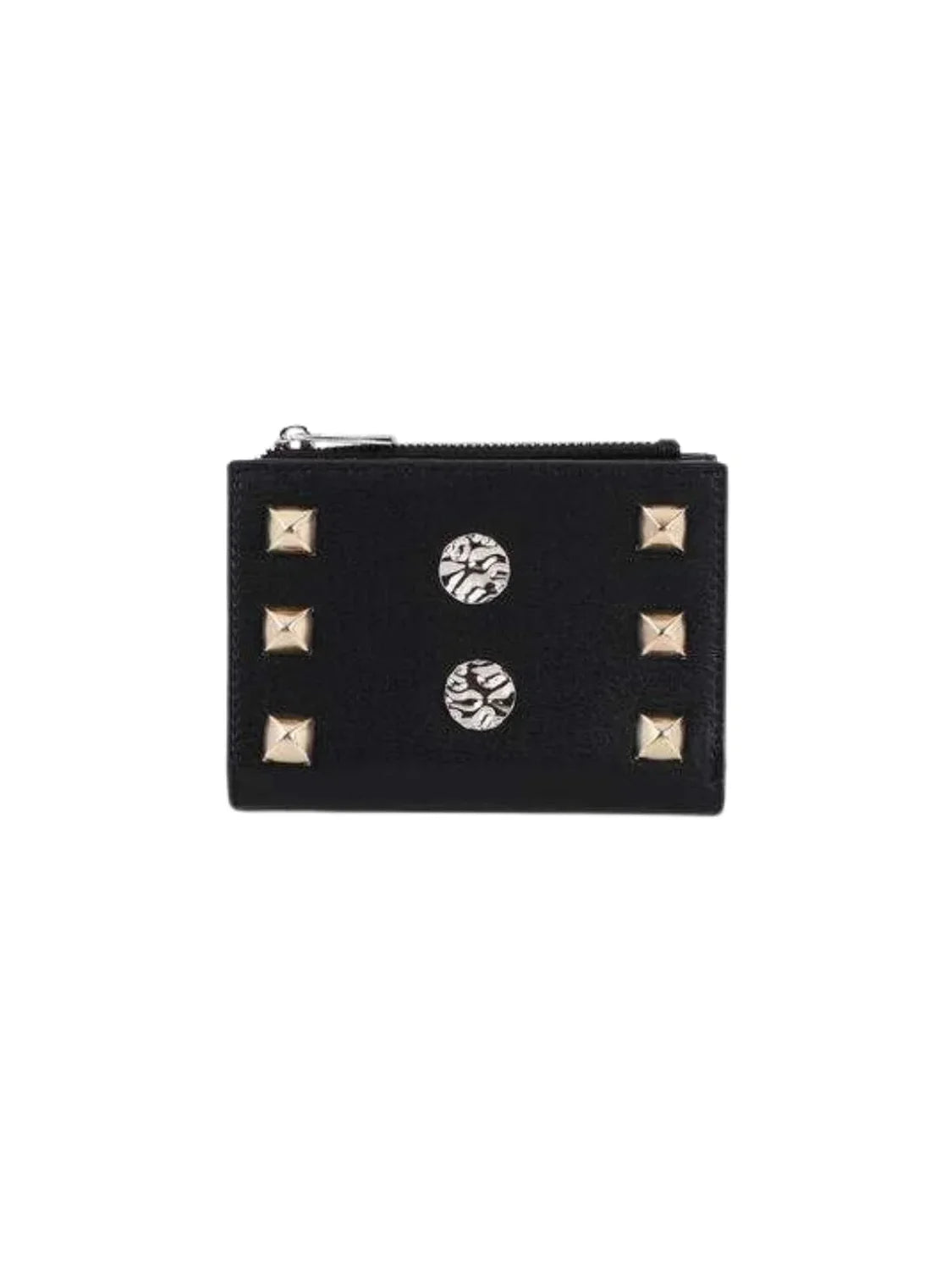 Monedero Tachas Doradas Lola Casademunt Negro | Bicos de Fío