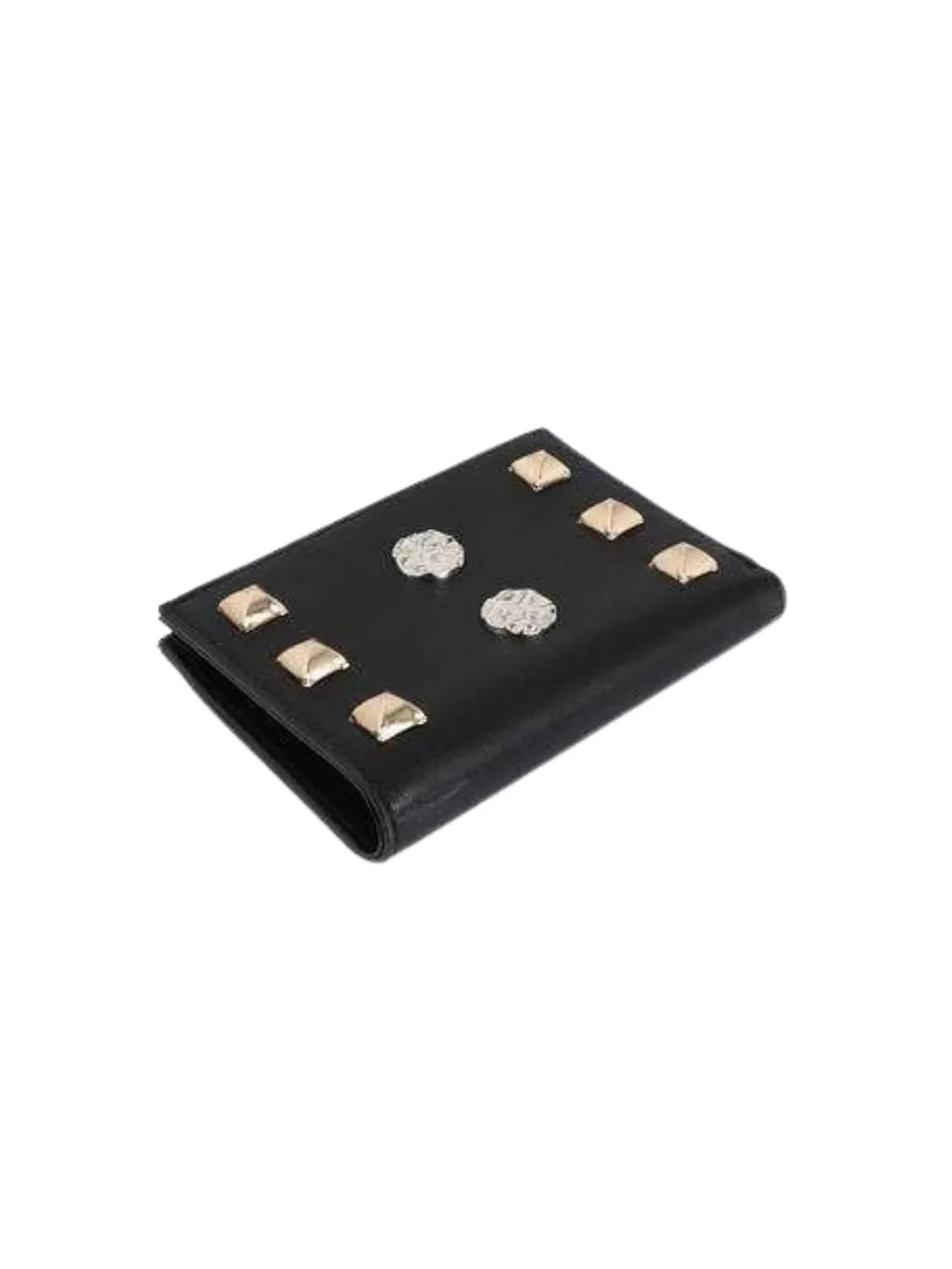 Monedero Tachas Doradas Lola Casademunt Negro | Bicos de Fío