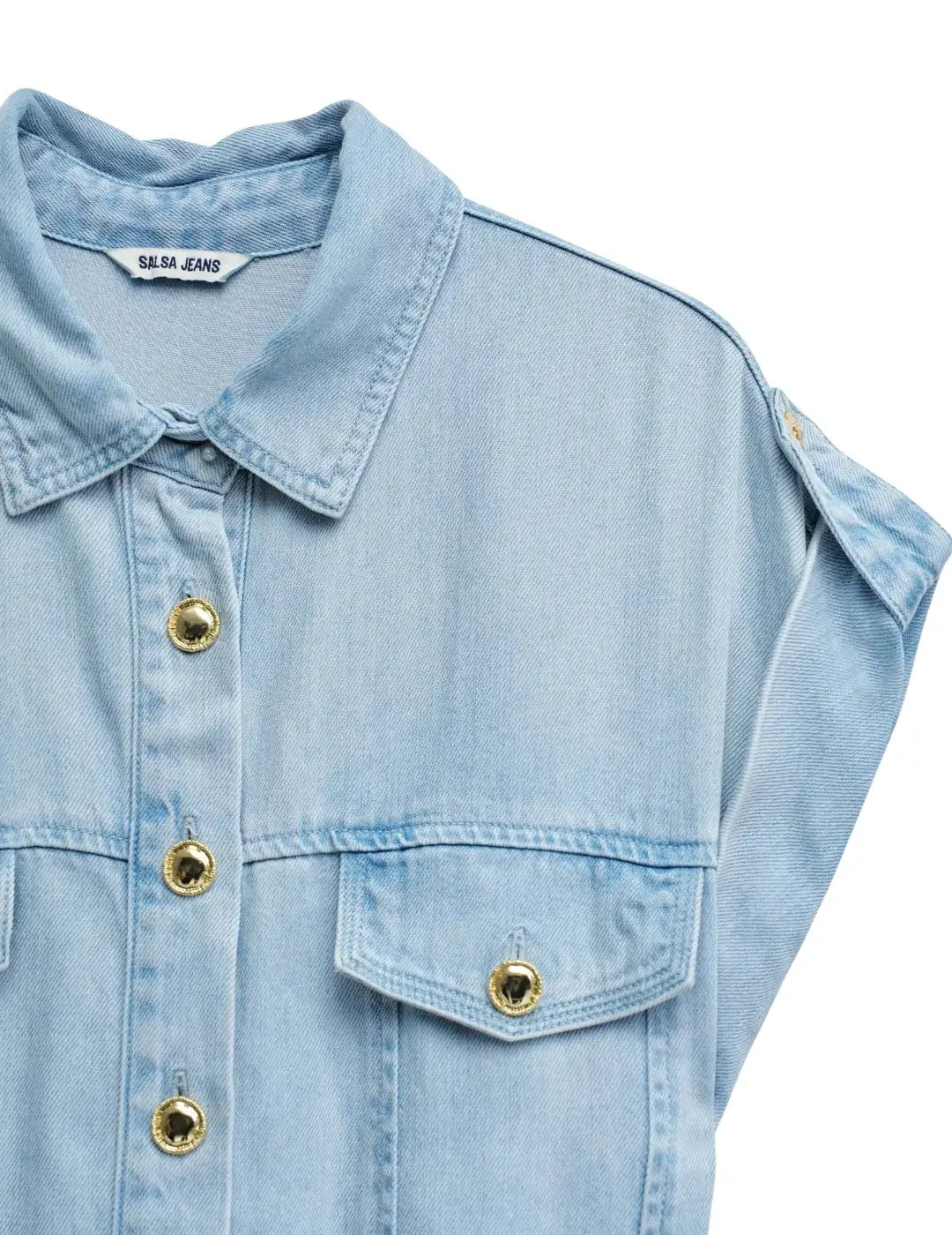 Mono Lightdenim Salsa Jeans Azul | Bicos de Fío