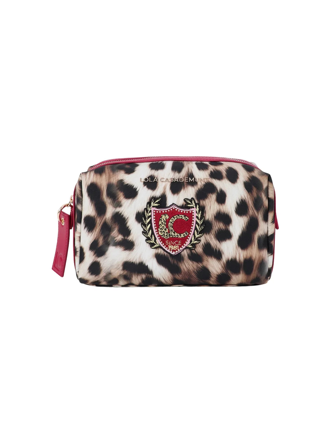 Neceser Parche Lola Casademunt Animal Print | Bicos de Fío