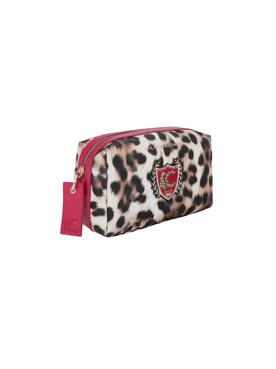 Neceser Parche Lola Casademunt Animal Print | Bicos de Fío
