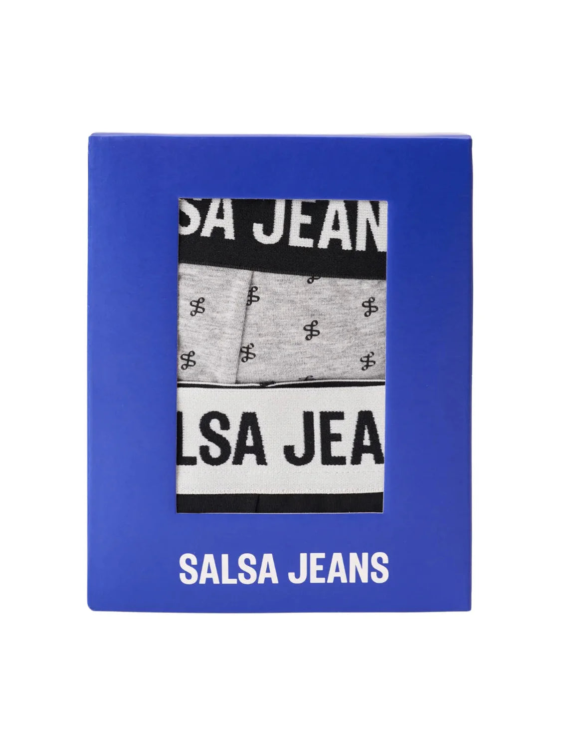 Pack De 2 Boxers Salsa Jeans Gris-Negro | Bicos de Fío