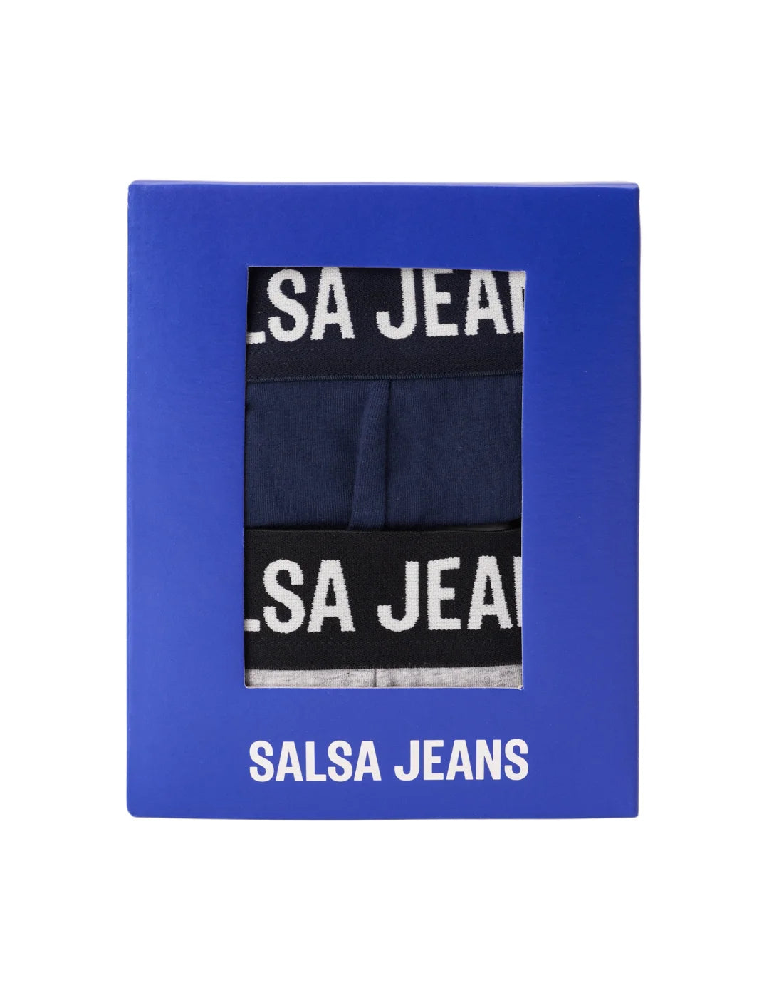 Pack De 2 Boxers Salsa Jeans Gris-Azul | Bicos de Fío