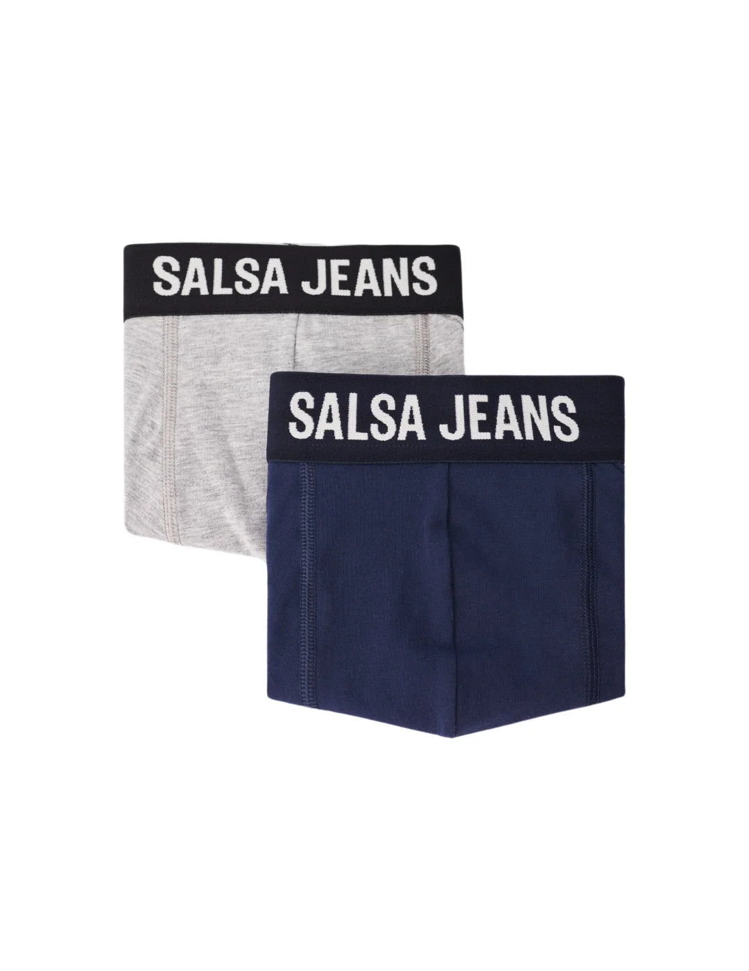 Pack De 2 Boxers Salsa Jeans Gris-Azul | Bicos de Fío