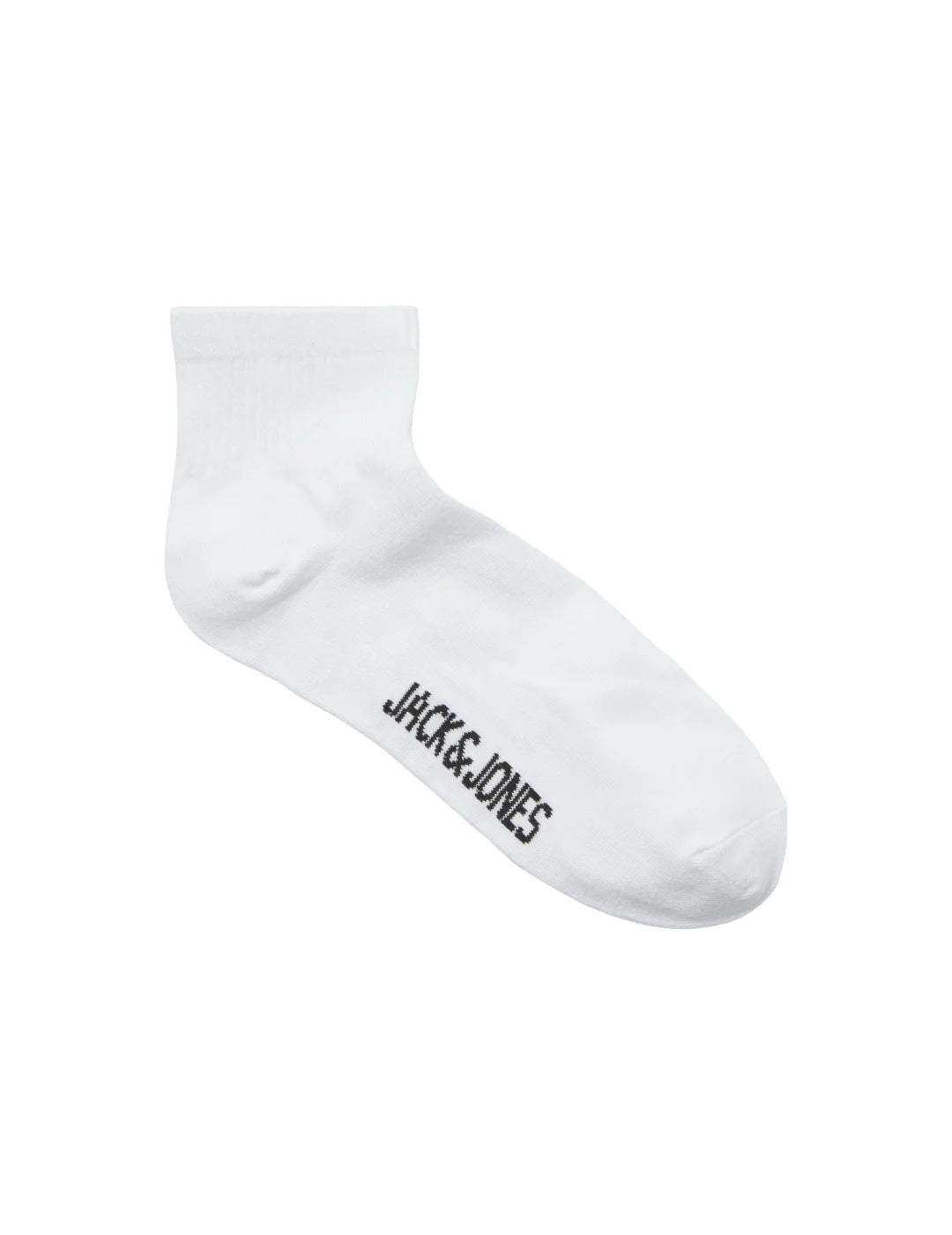 Pack 3 Calcetines Cortos Jack&Jones Leon Blanco | Bicos de Fío