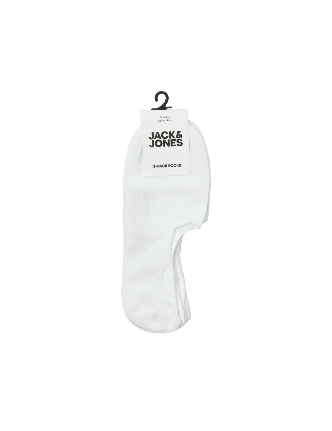 Pack 3 Calcetines Pinkies Jack&Jones Blanco | Bicos de Fío