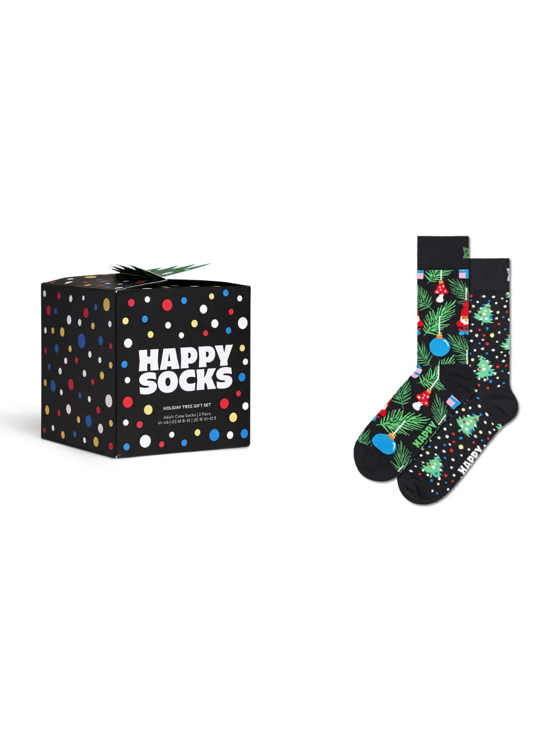 Pack 2 Calcetines Happy Socks Holiday Tree | Bicos de Fío