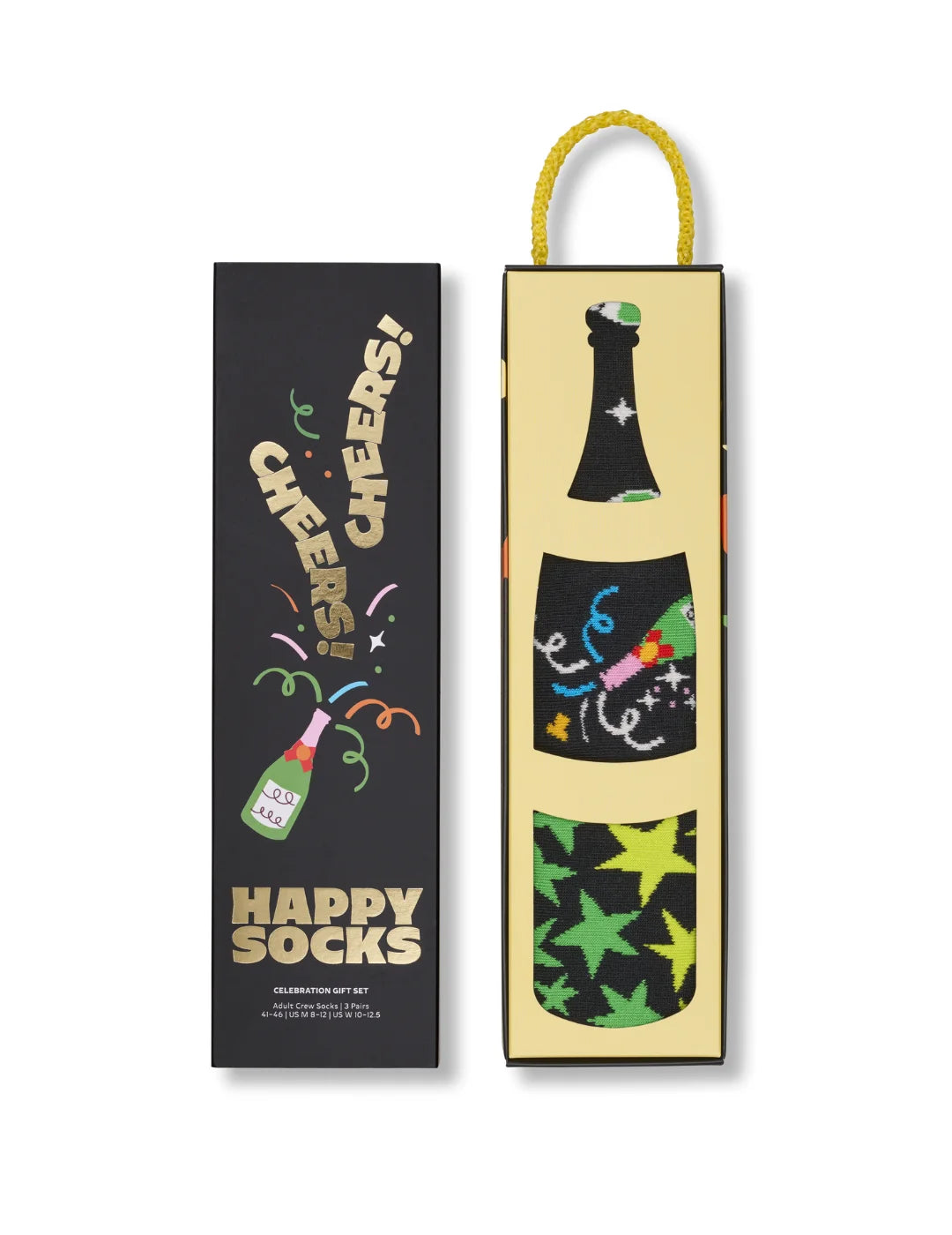 Pack 3 Calcetines Happy Socks Celebrations | Bicos de Fío