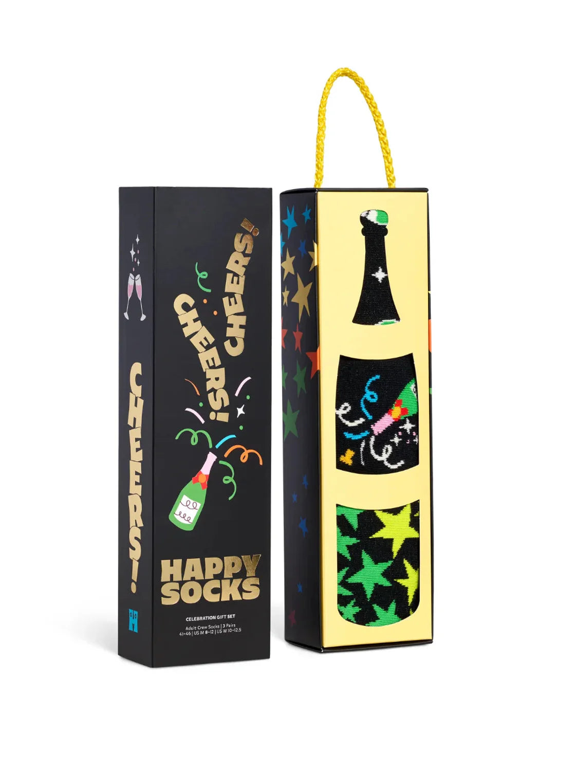Pack 3 Calcetines Happy Socks Celebrations | Bicos de Fío