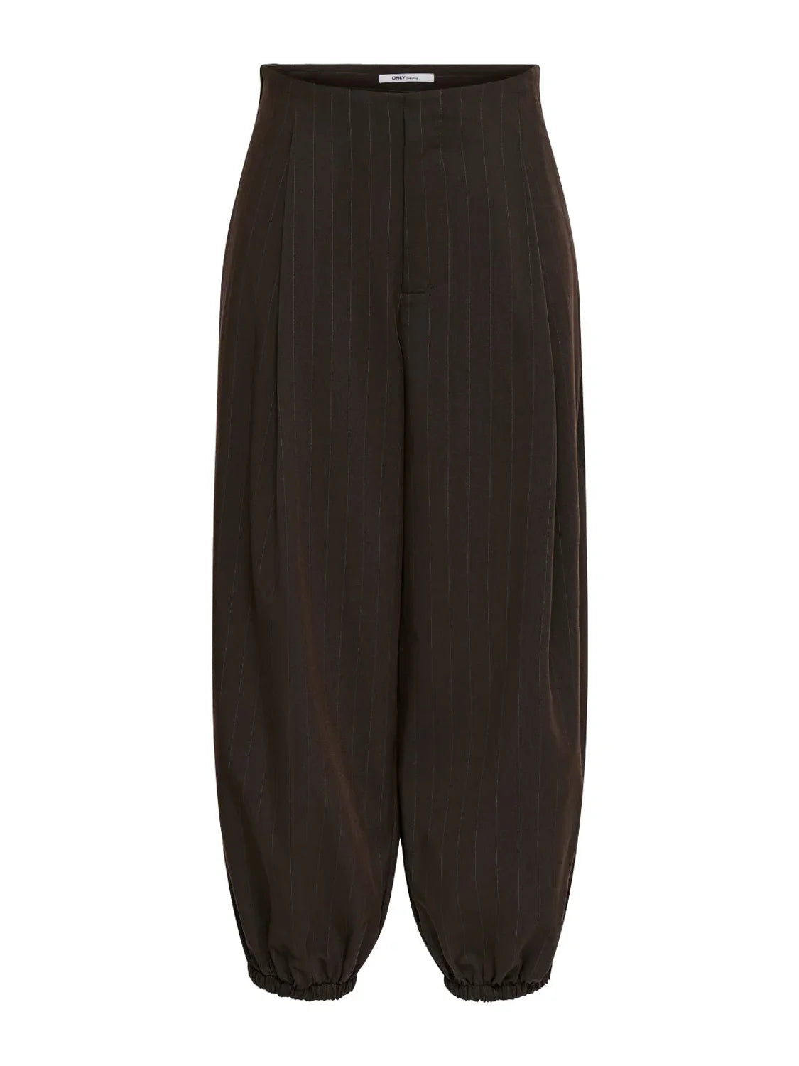 Pantalón Balloon ONLY Rumba Marrón Oscuro | Bicos de Fío