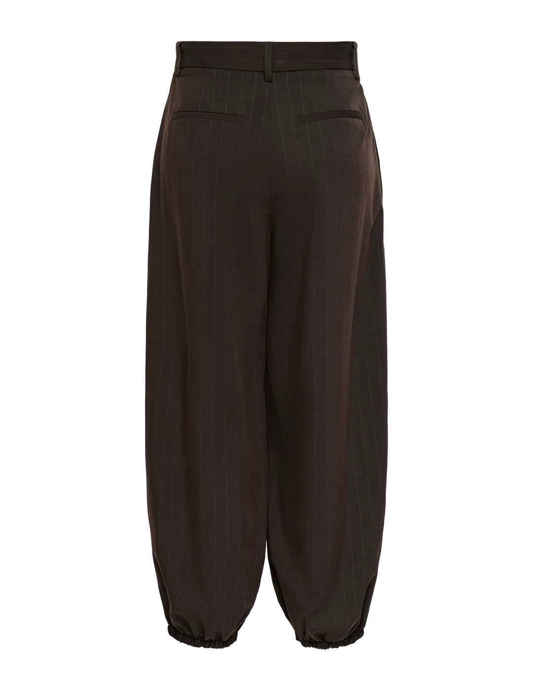 Pantalón Balloon ONLY Rumba Marrón Oscuro | Bicos de Fío