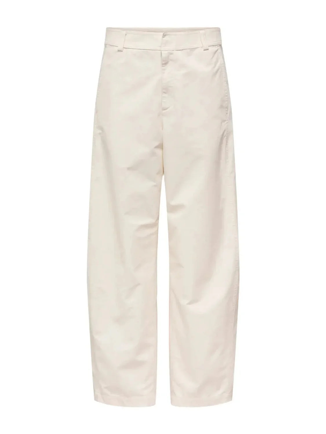 Pantalón Barrel ONLY Clair Beige | Bicos de Fío