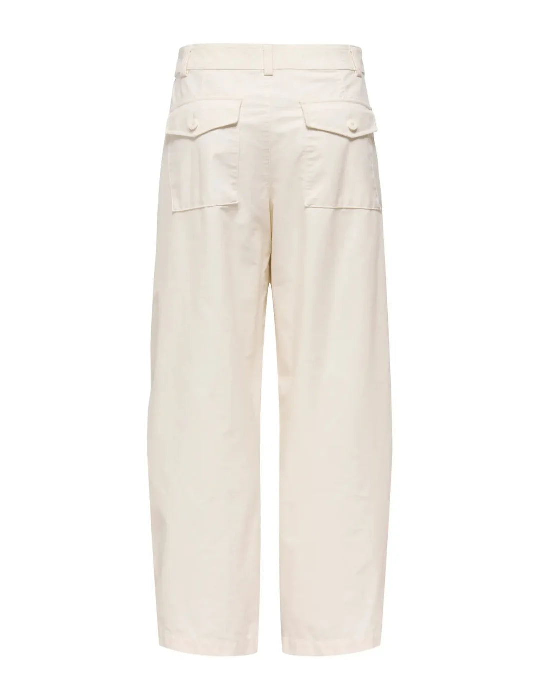 Pantalón Barrel ONLY Clair Beige | Bicos de Fío