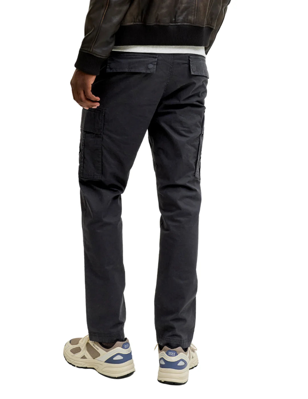 Pantalón Cargo Jack&Jones Kane Frank Negro | Bicos de Fío
