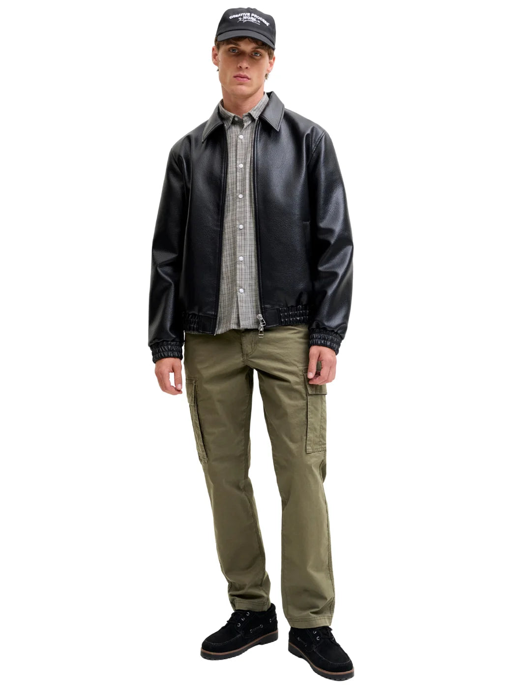 Pantalón Cargo Jack&Jones Kane Frank Oliva | Bicos de Fío
