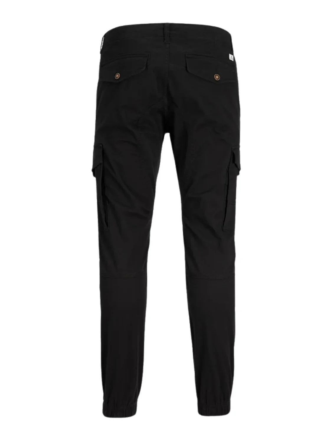 Pantalón Cargo Puño Jack&Jones Paul Negro | Bicos de Fío