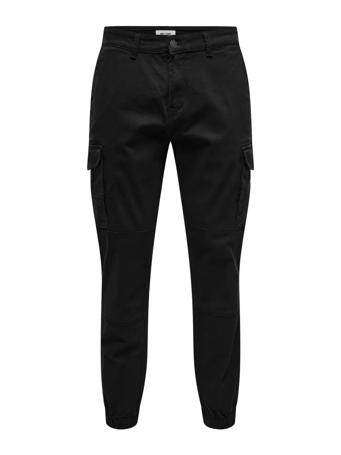 Pantalón Cargo ONLY & SONS Carter Negro | Bicos de Fío