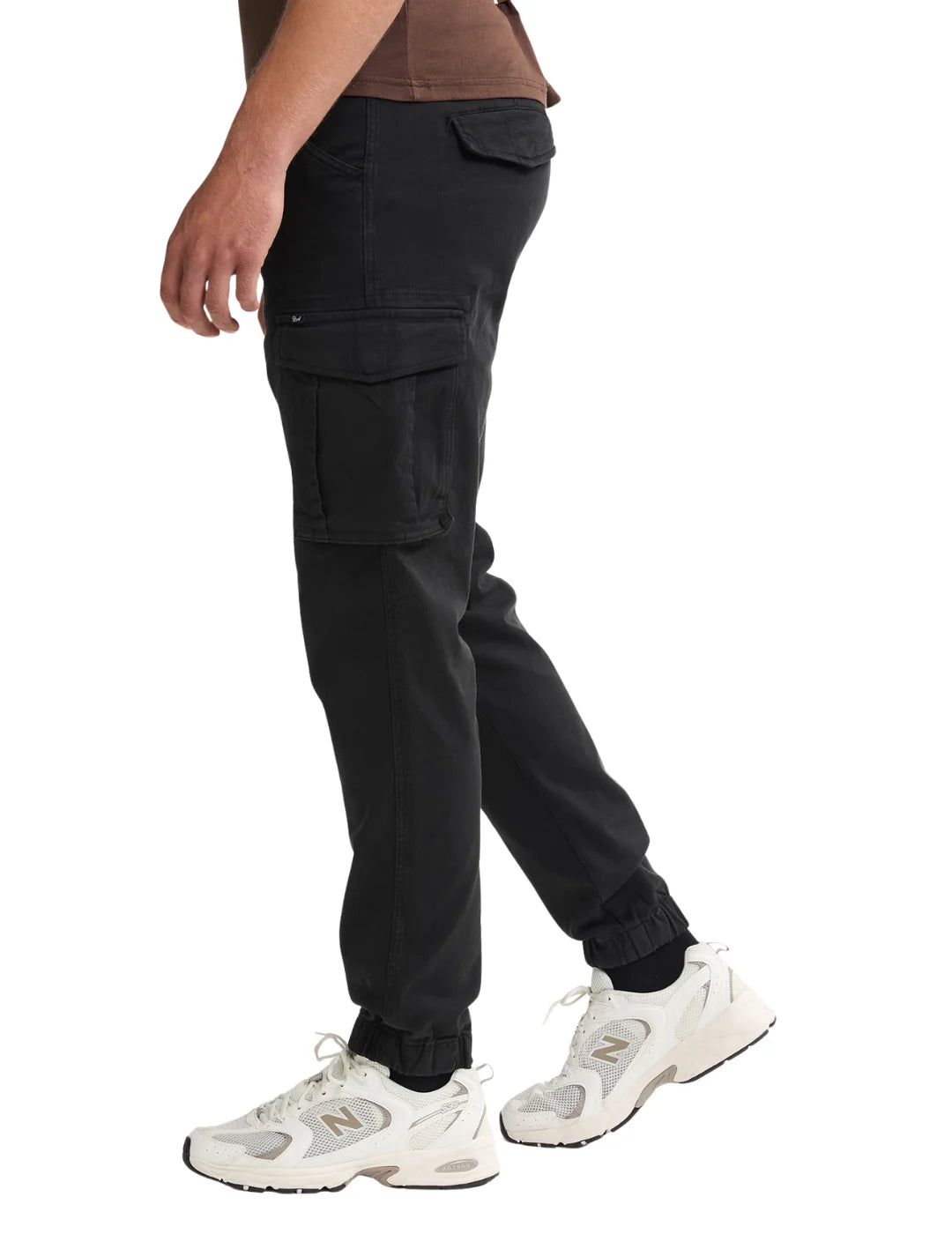 Pantalón Cargo Petrol Industries Negro | Bicos de Fío