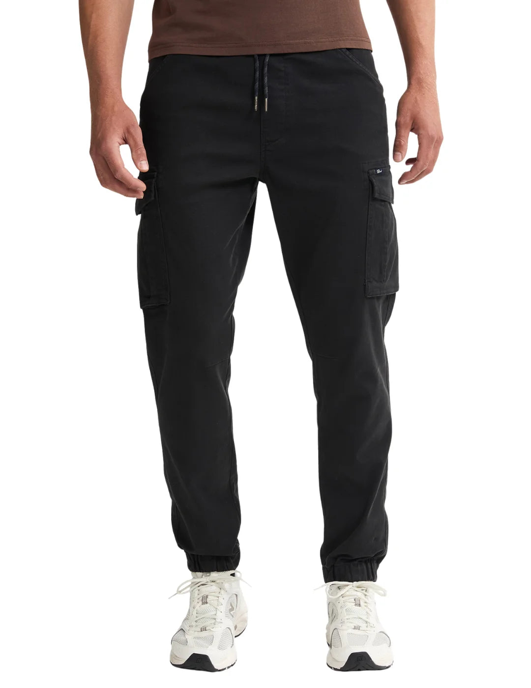 Pantalón Cargo Petrol Industries Negro | Bicos de Fío