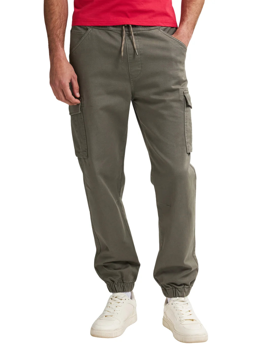 Pantalón Cargo Petrol Industries Verde | Bicos de Fío