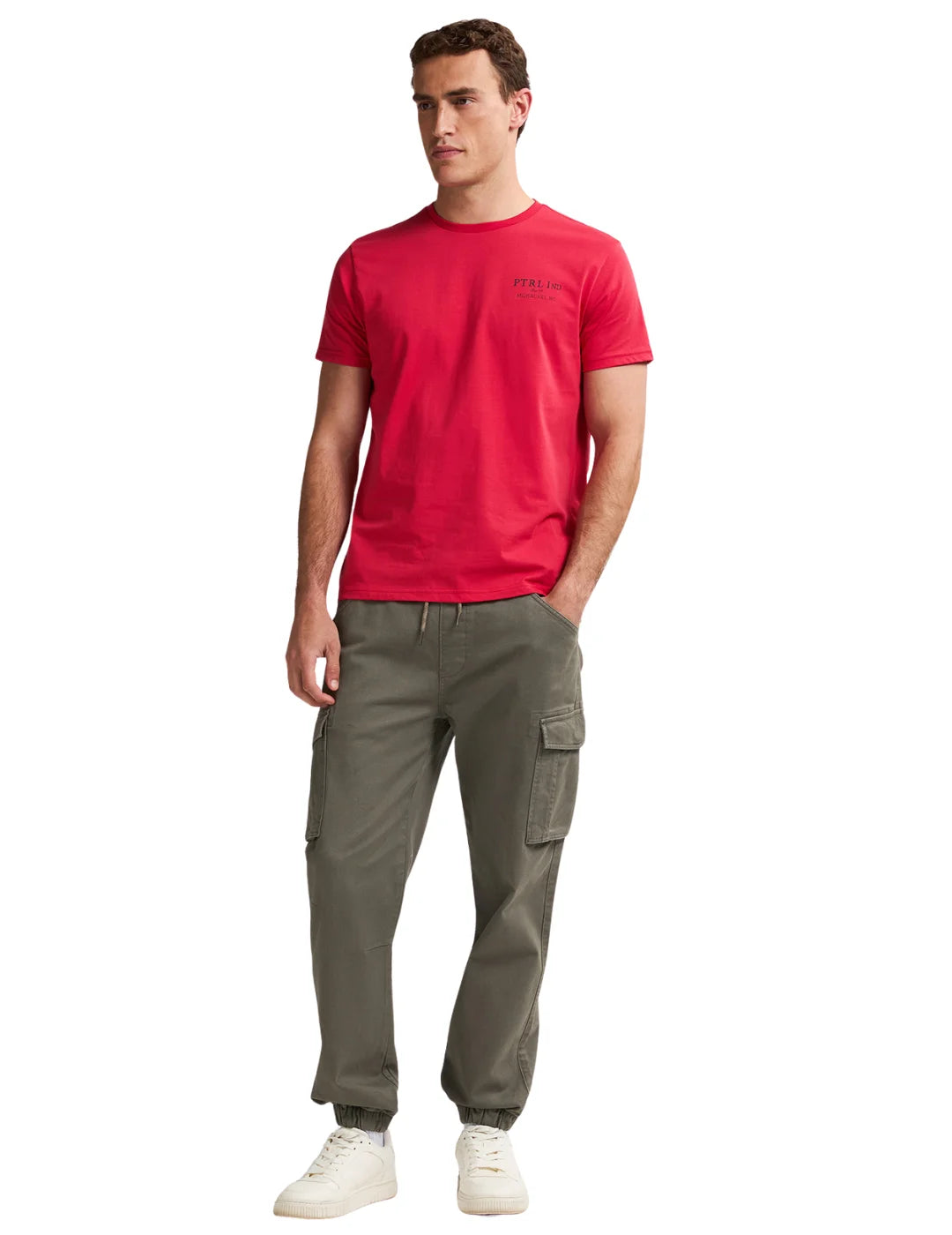 Pantalón Cargo Petrol Industries Verde | Bicos de Fío