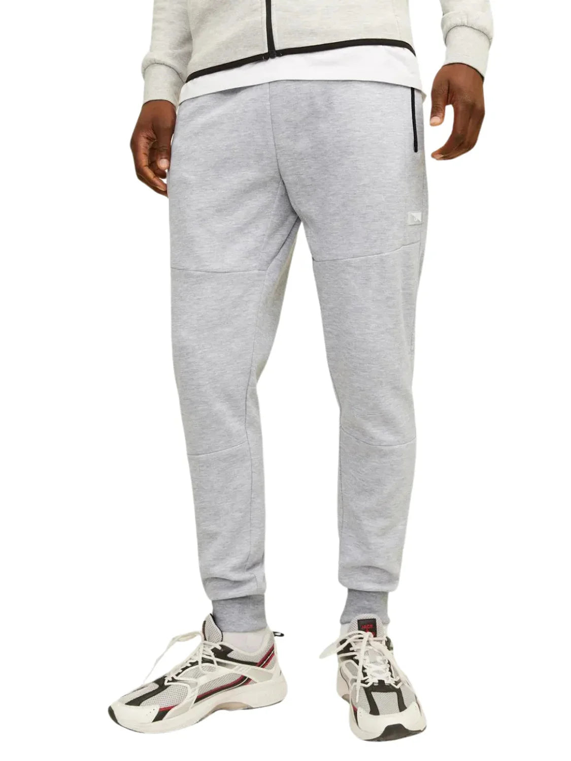 Pantalón Chándal Jack&Jones Will Gris | Bicos de Fío