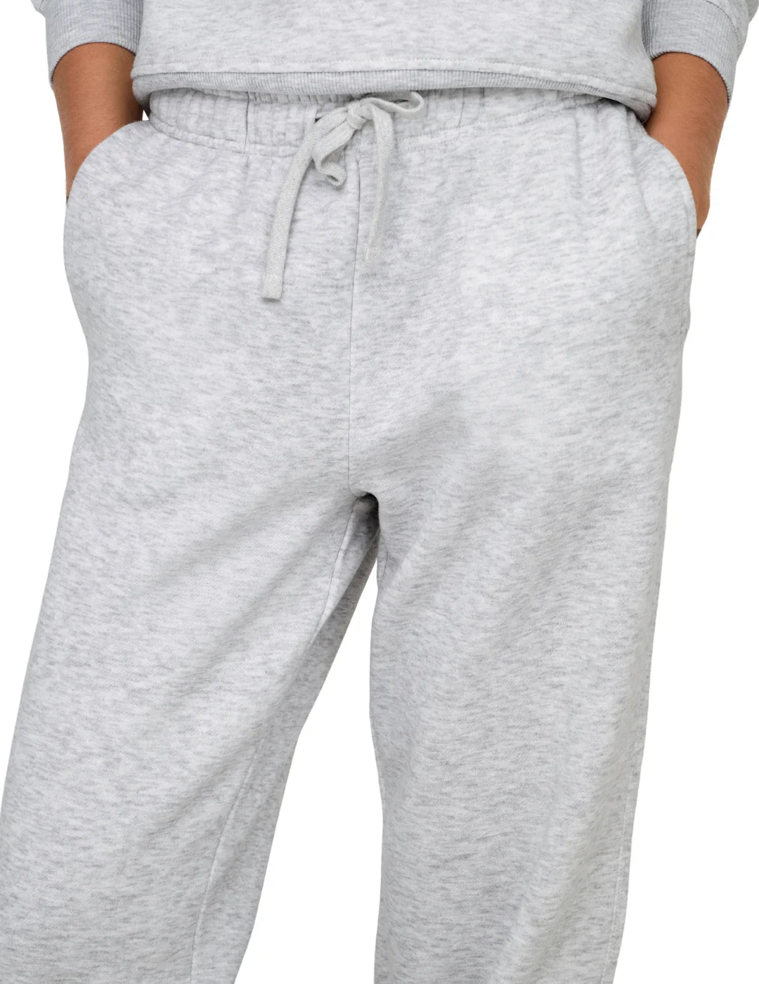 Pantalón Chándal Straight ONLY Best Gris | Bicos de Fío 